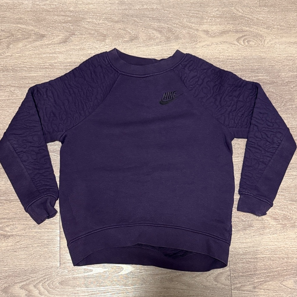 Nike Purple Crew Neck Sweater